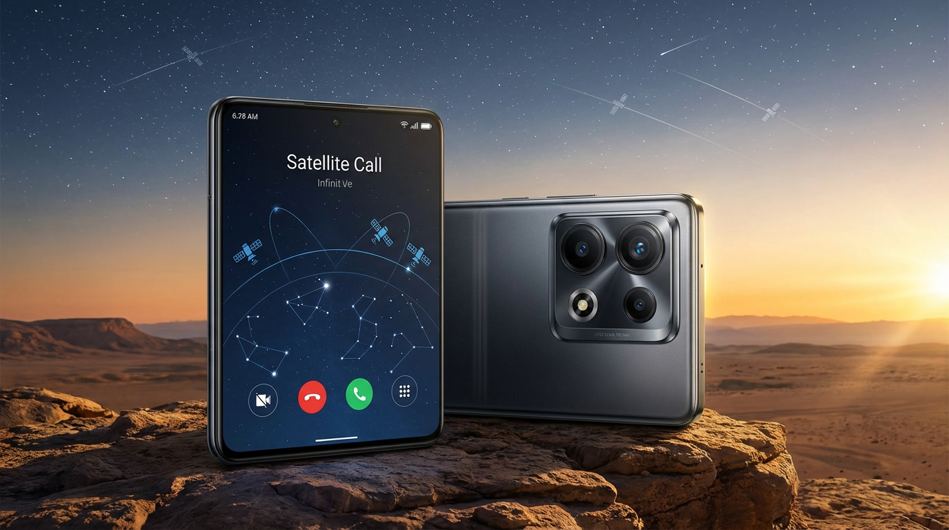Infinix Note 60 Pro com comunicação via satélite: como funciona o recurso e quais limitações já são conhecidas